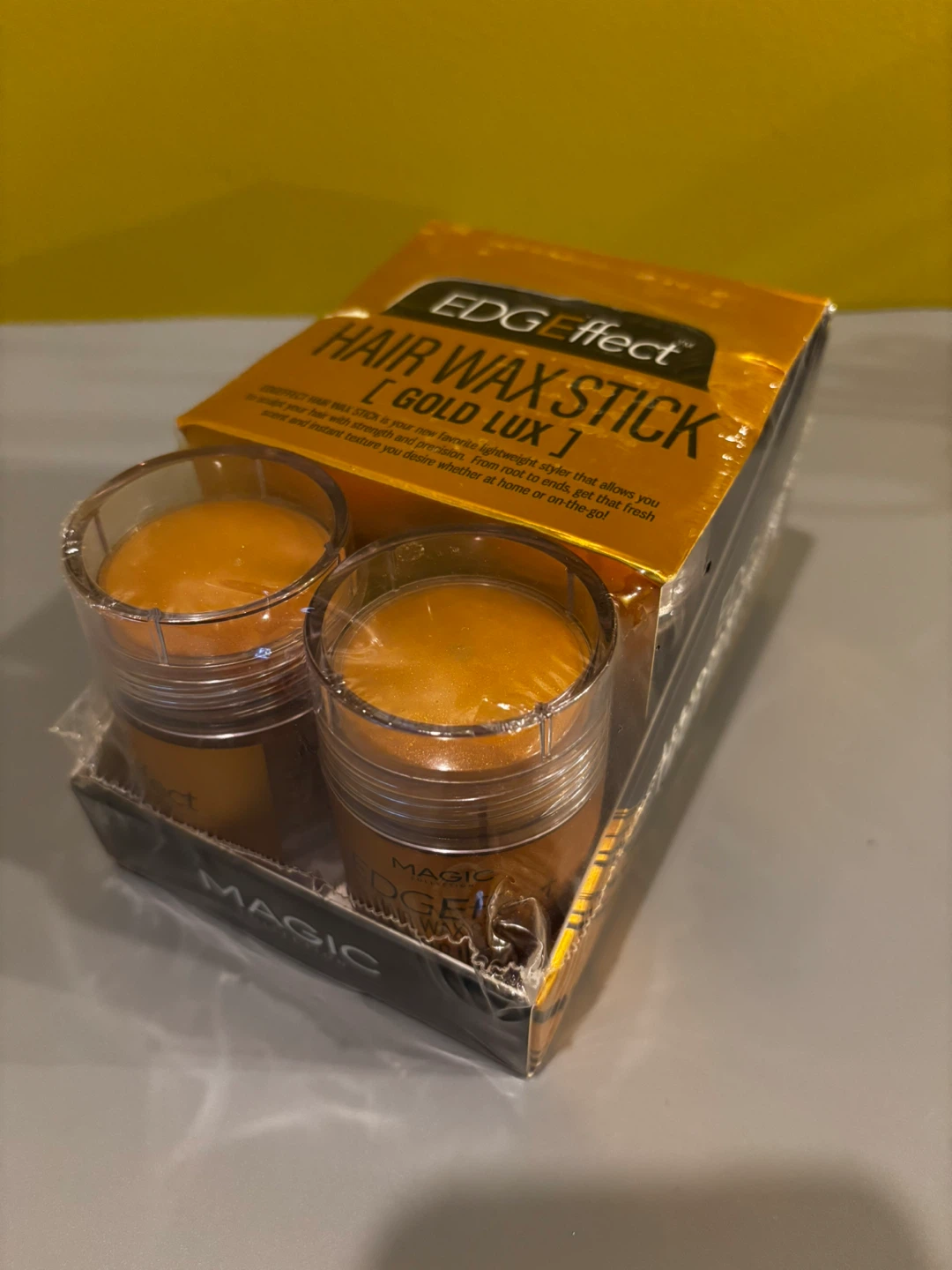 6 EDGE Effect Hair Wax Stick - Gold Lux