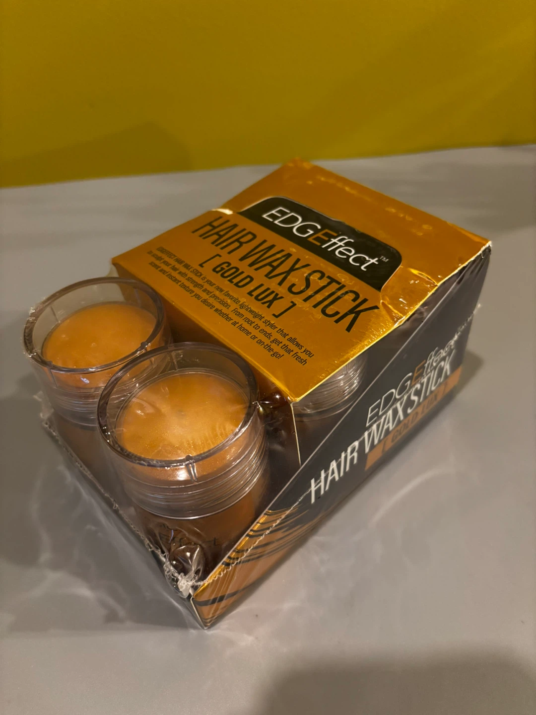 6 EDGE Effect Hair Wax Stick - Gold Lux - photo 5