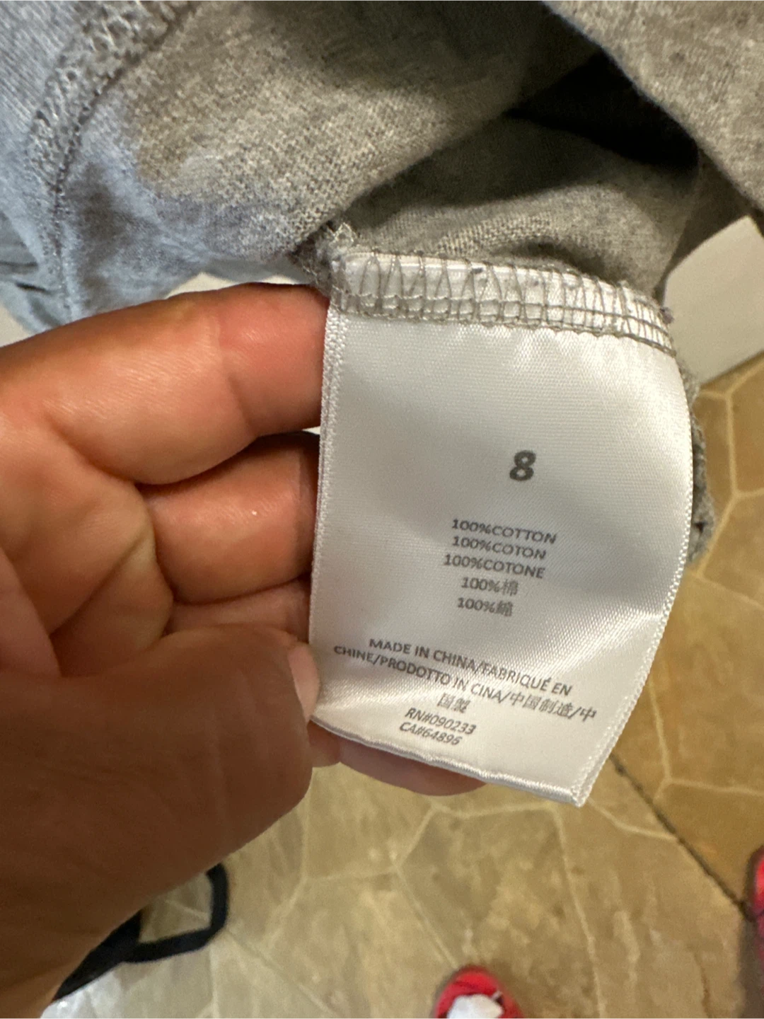 Essentials Fear of God T-Shirt Size 8 - photo 3