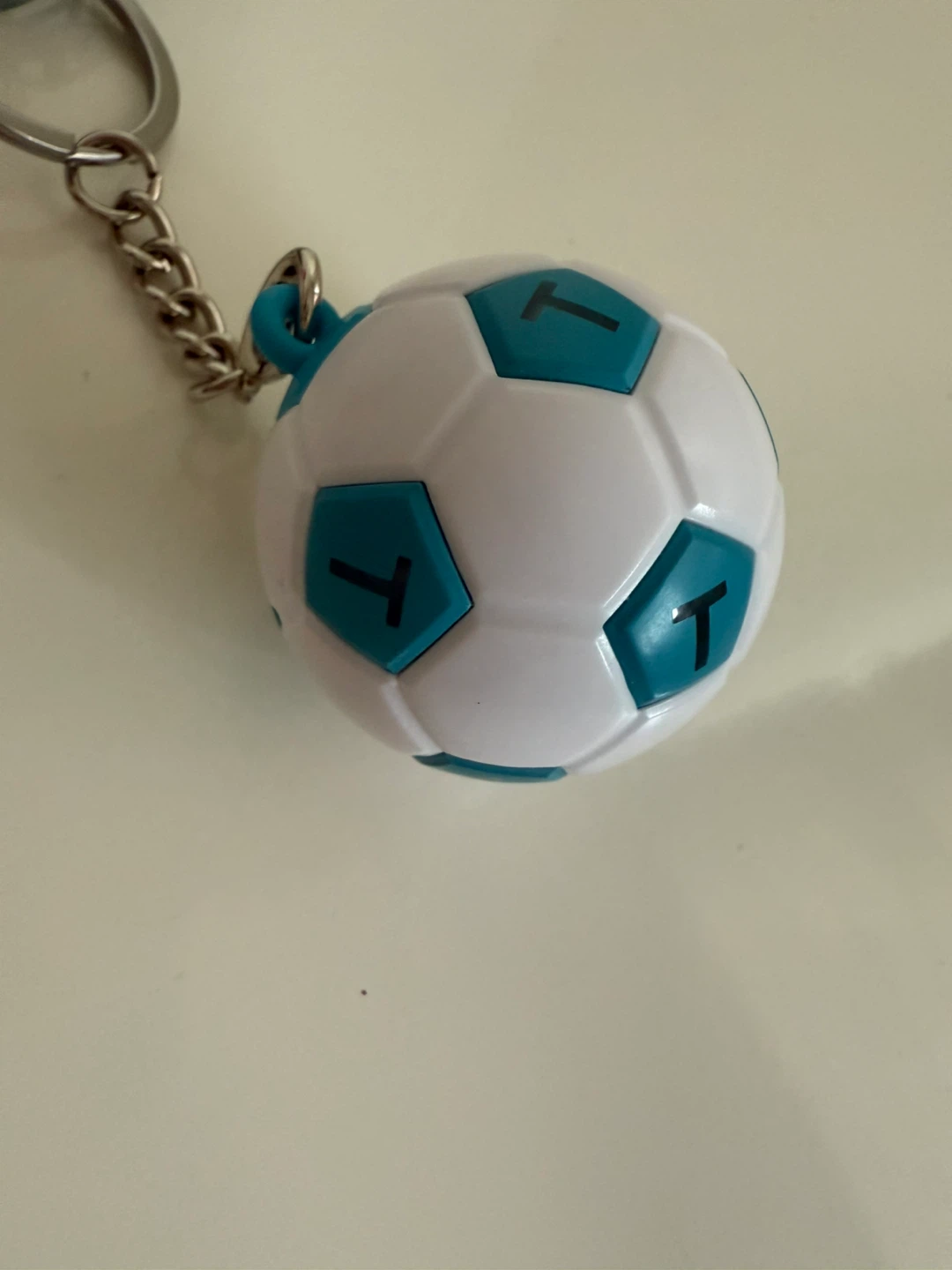 Soccer Ball Keychain compass card - photo 2