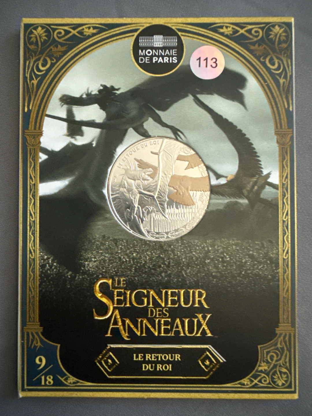 Monnaie de Paris Silver Coin - Lord of the Rings