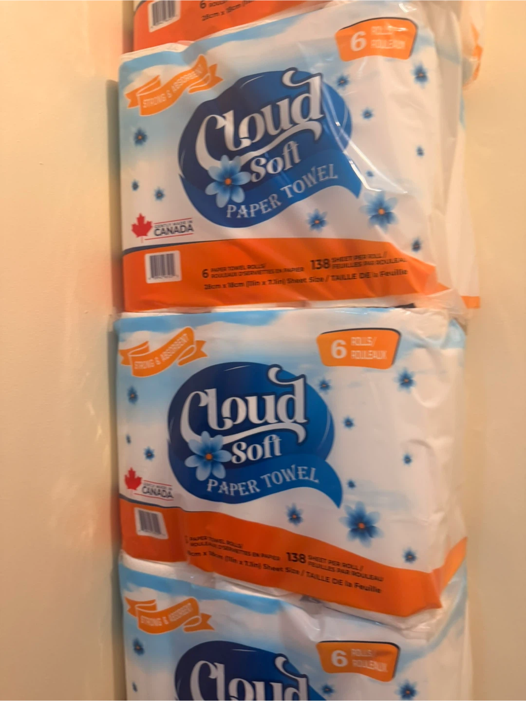 Cloud Soft Paper Towel - 6 Rolls