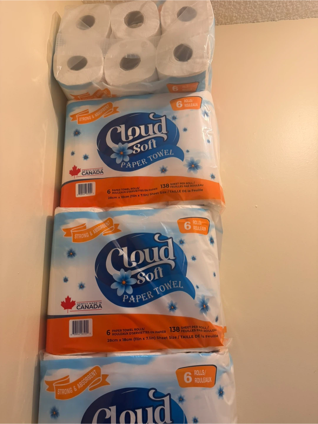 Cloud Soft Paper Towels - 18 Rolls - photo 3