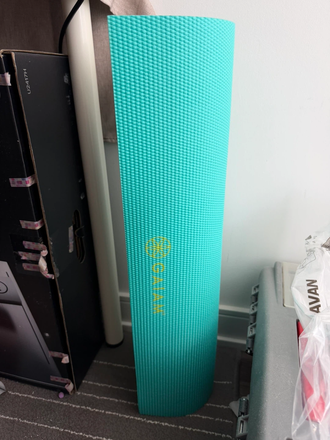 Gaiam 5mm Premium Printed Yoga Mat Capri
