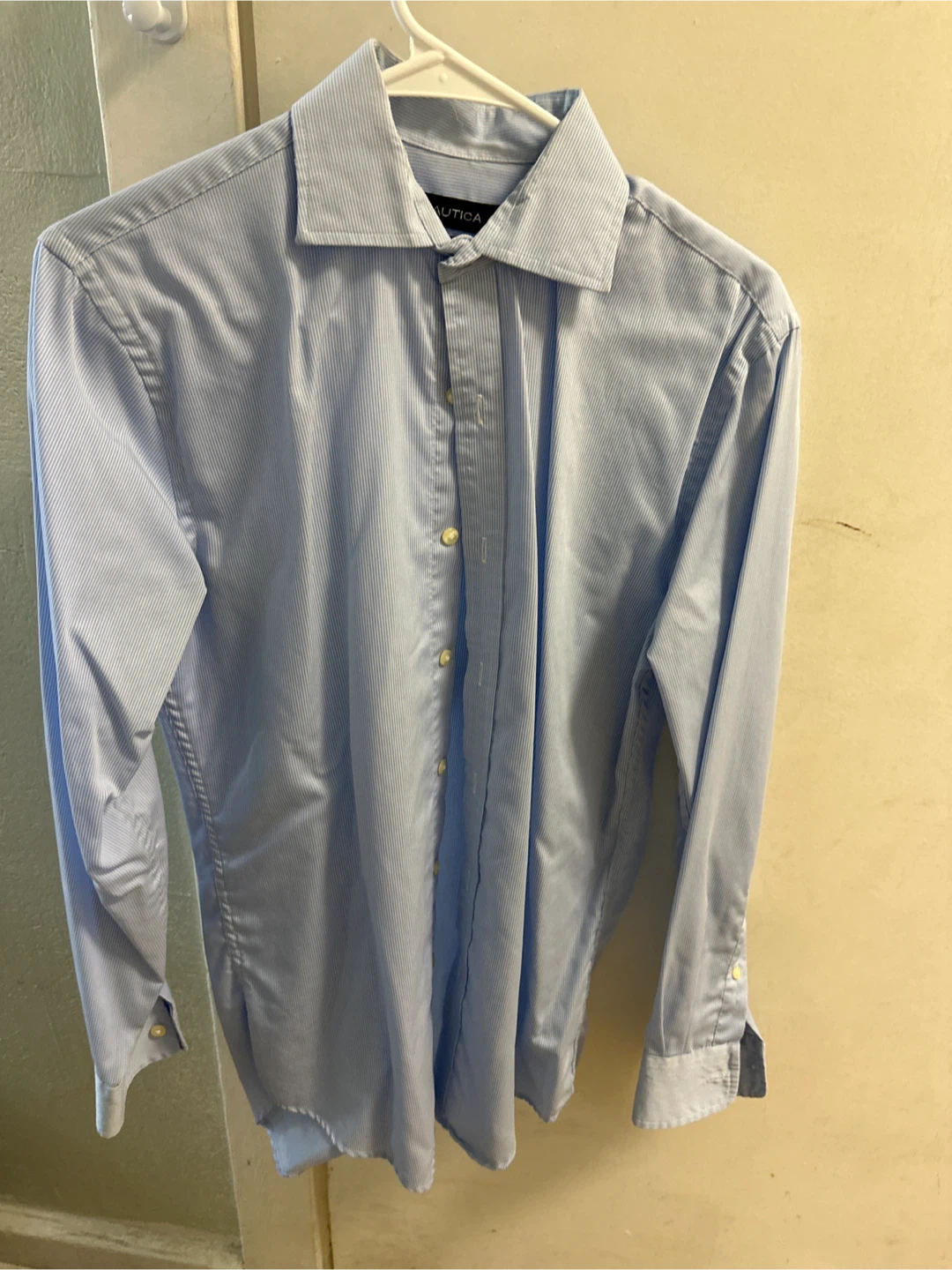 Nautica Men's Striped Button-Down Shirt - photo 3