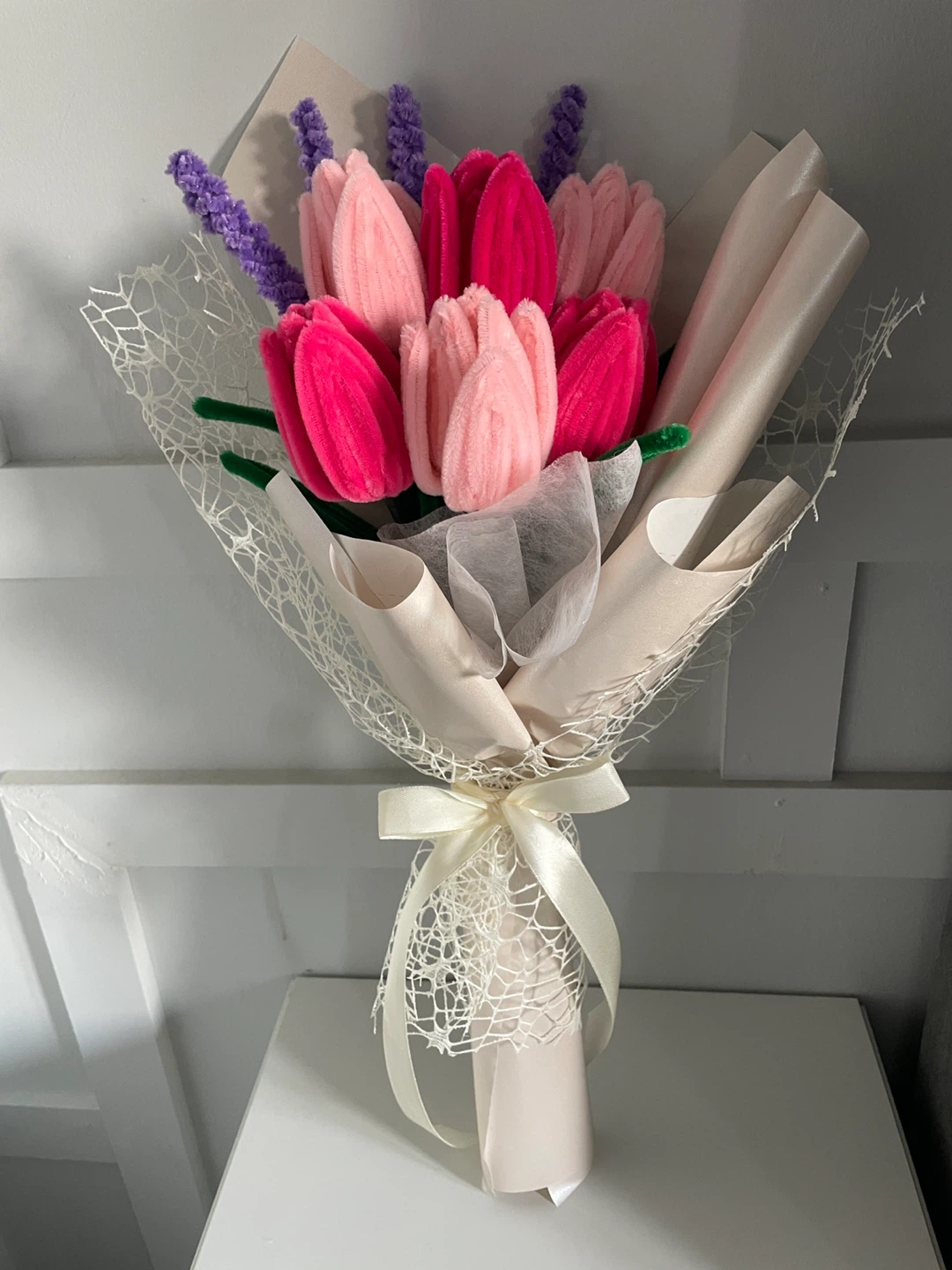 Pipe Cleaner Tulip Bouquet