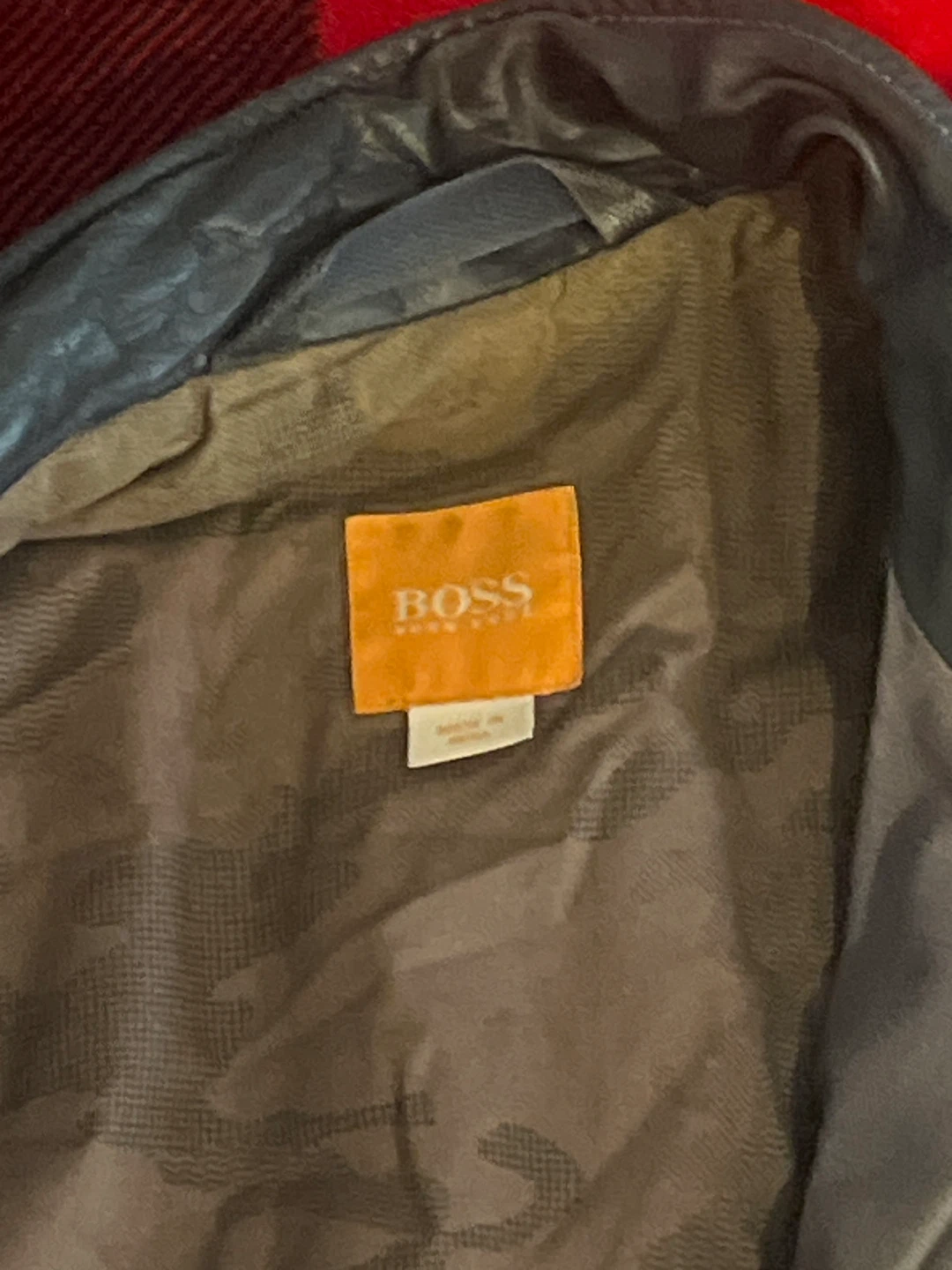 BOSS Hugo Boss Men's Leather Jacket - photo 3