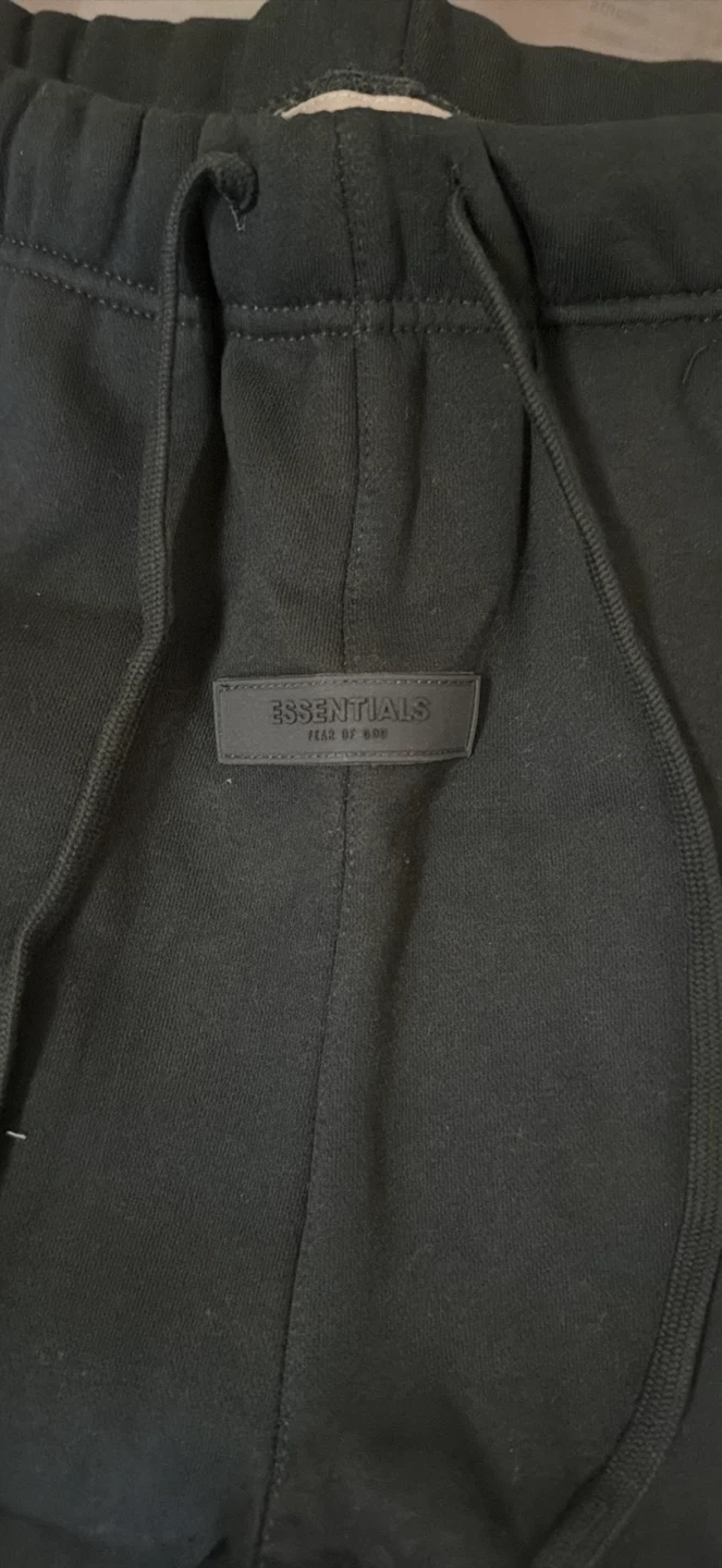 Fear of God Essentials Sweat Shorts Black Size S - photo 3