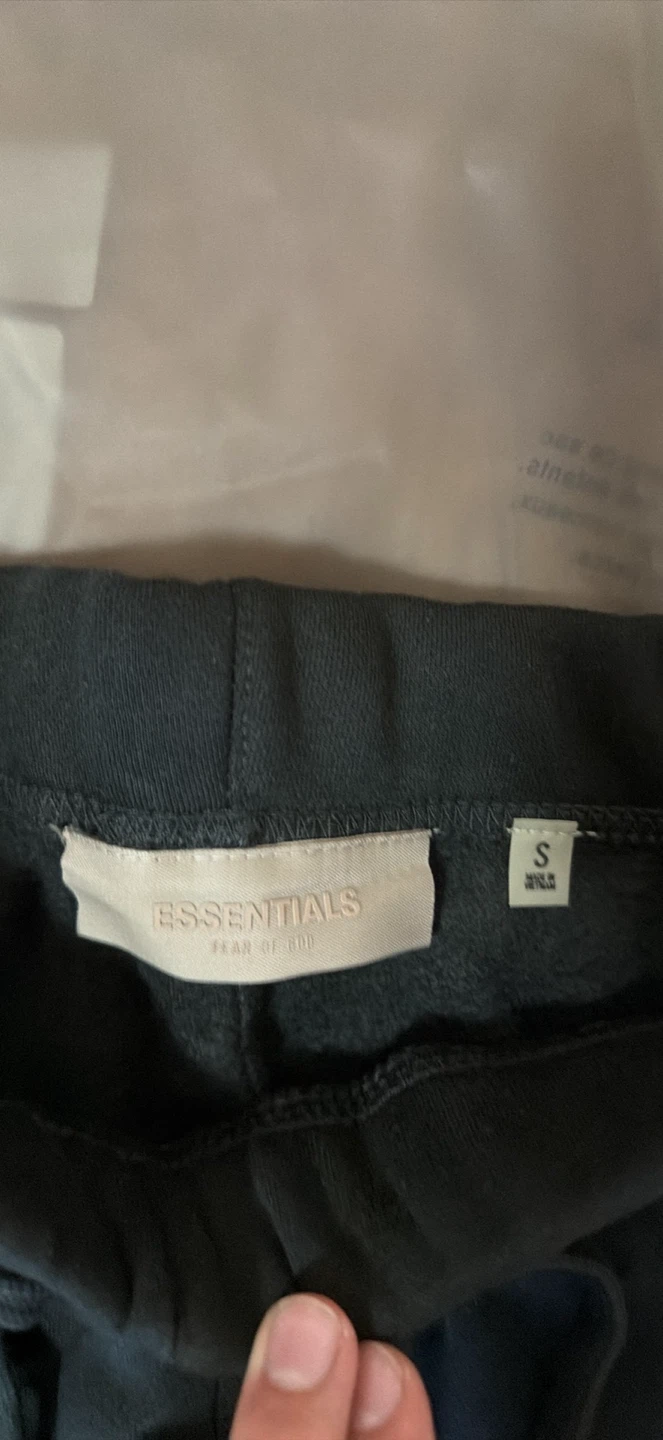 Fear of God Essentials Sweat Shorts Black Size S - photo 4