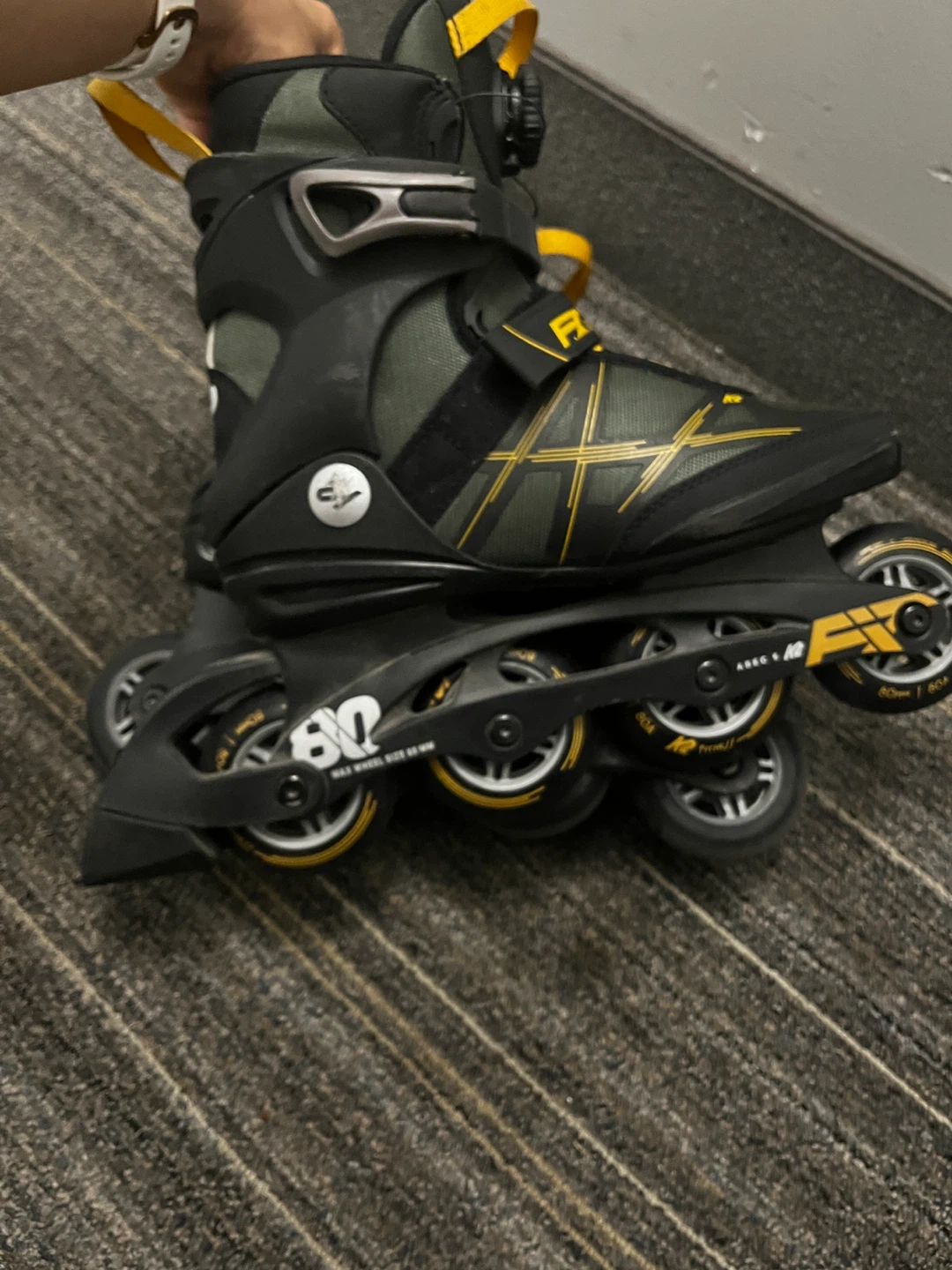 K2 F.I.T 80 Boa Inline Skates (size 7) - photo 3