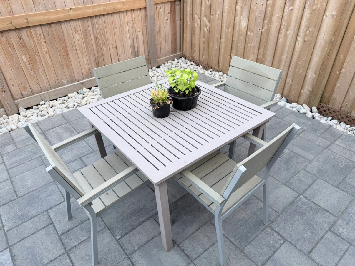 Outdoor Dining Set - Table and 4 Chairs - photo 2