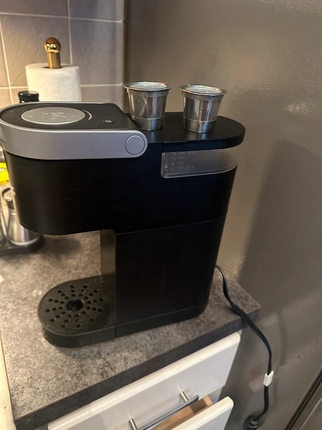 Black Keurig K-Mini Plus Coffee Maker