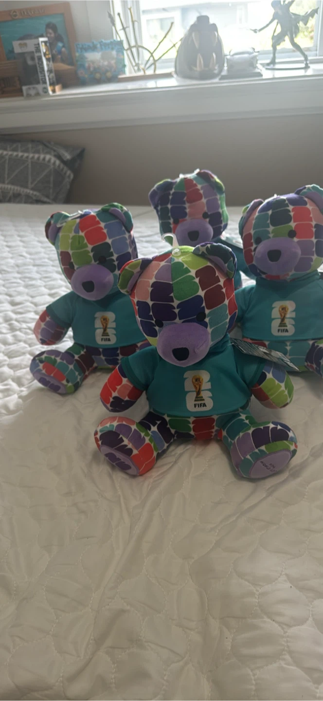 FIFA 2026 teddy bear collectibles