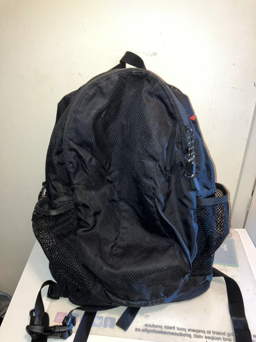 Black Onsight Equipment Backpack