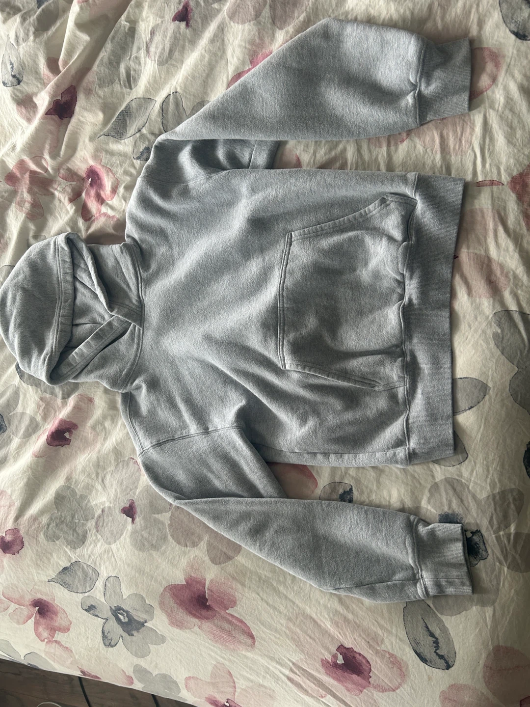 Aritzia Grey Sweat-fleece Hoodie - photo 3