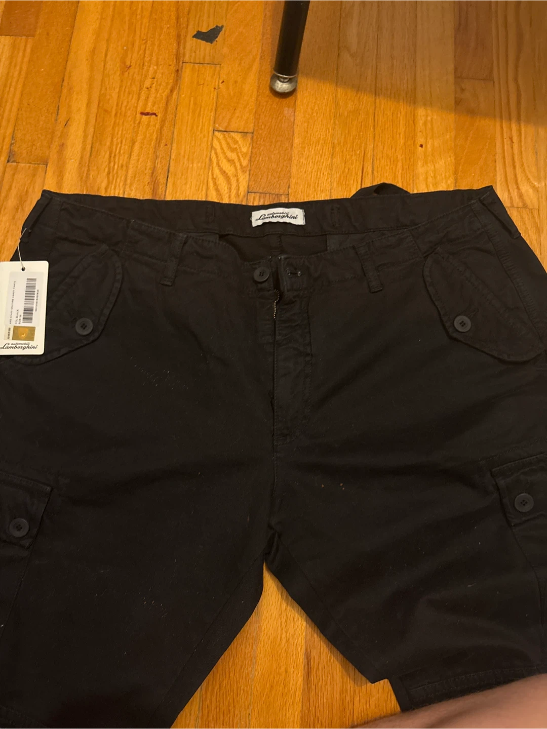 Lamborghini Art-Staff Uniform Cargo Pants Black Size 38 - photo 2