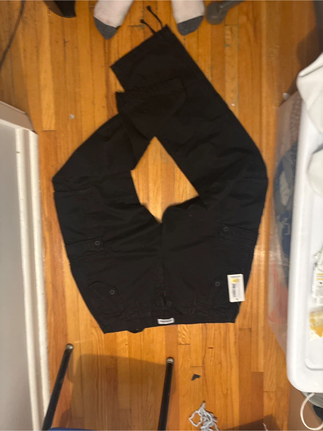 Lamborghini Art-Staff Uniform Cargo Pants Black Size 38 - photo 3