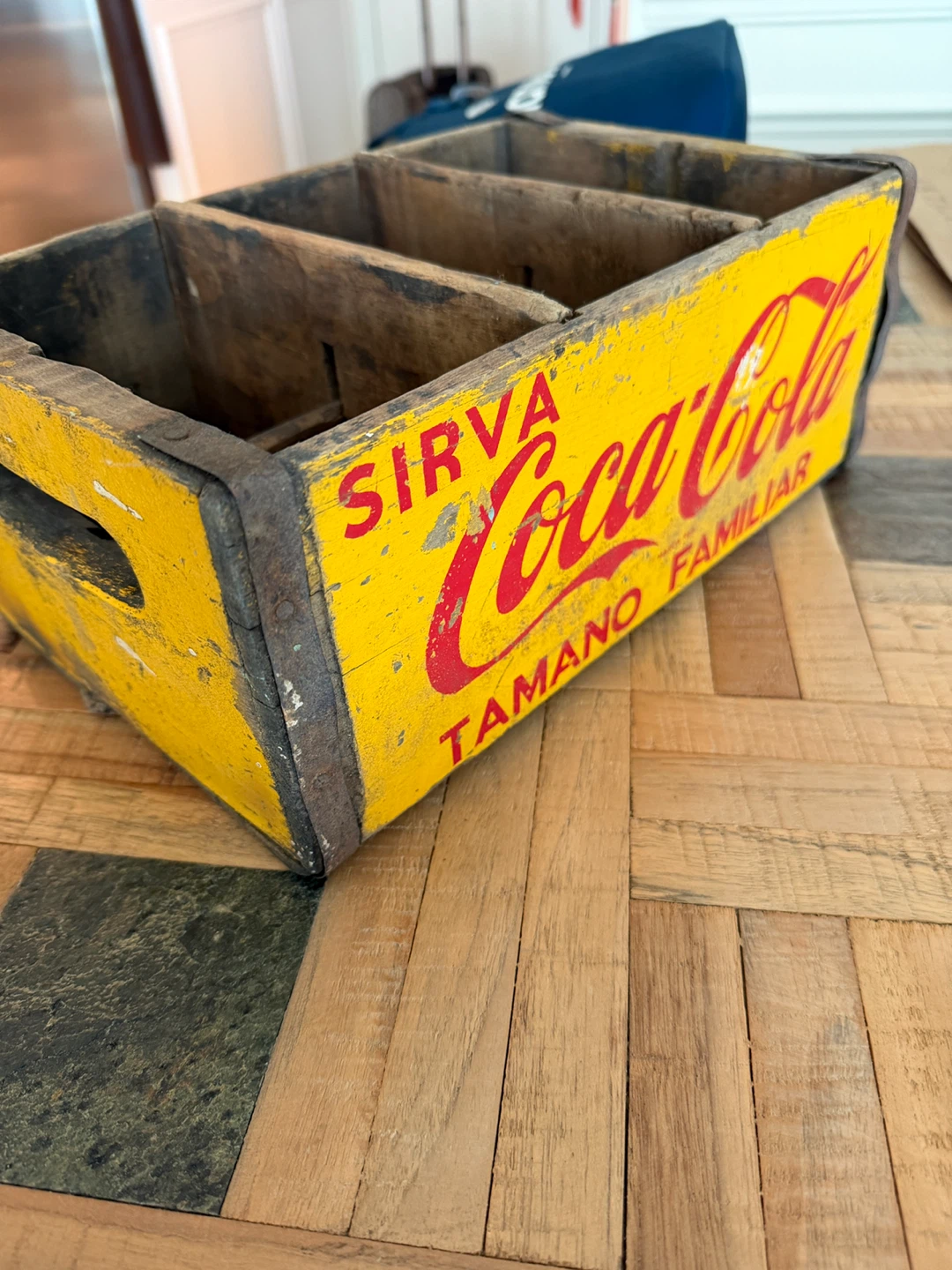 Vintage Coca-Cola Wooden Crate