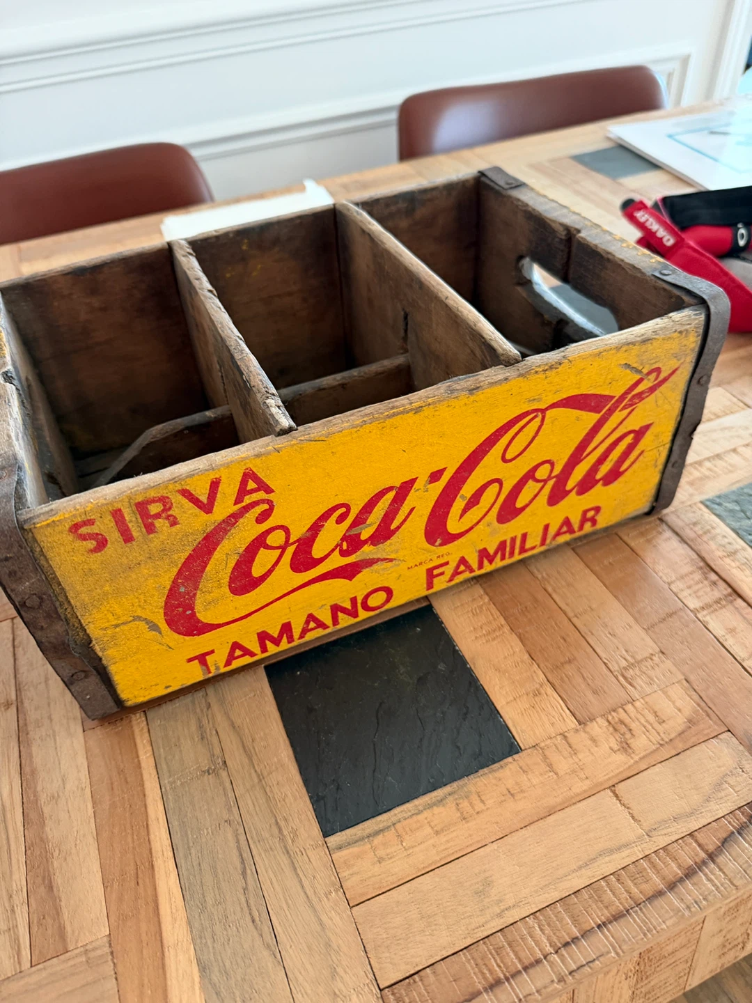 Vintage Coca-Cola Wooden Crate - photo 2