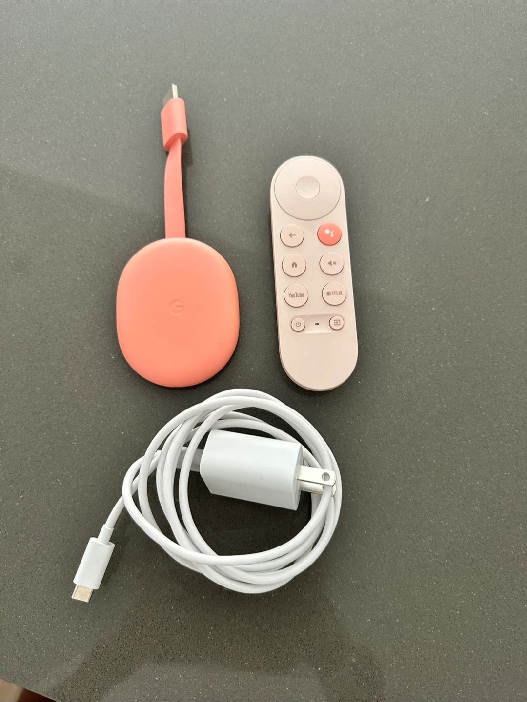Google Chromecast with Google TV - Snow