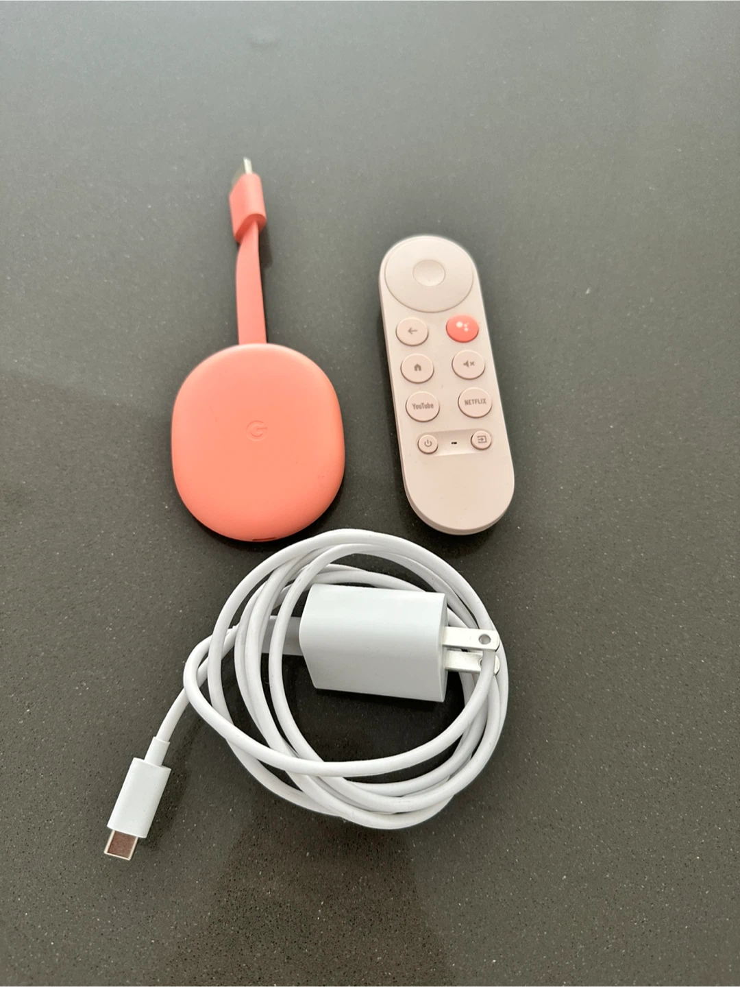 Google Chromecast with Google TV - Snow - photo 2