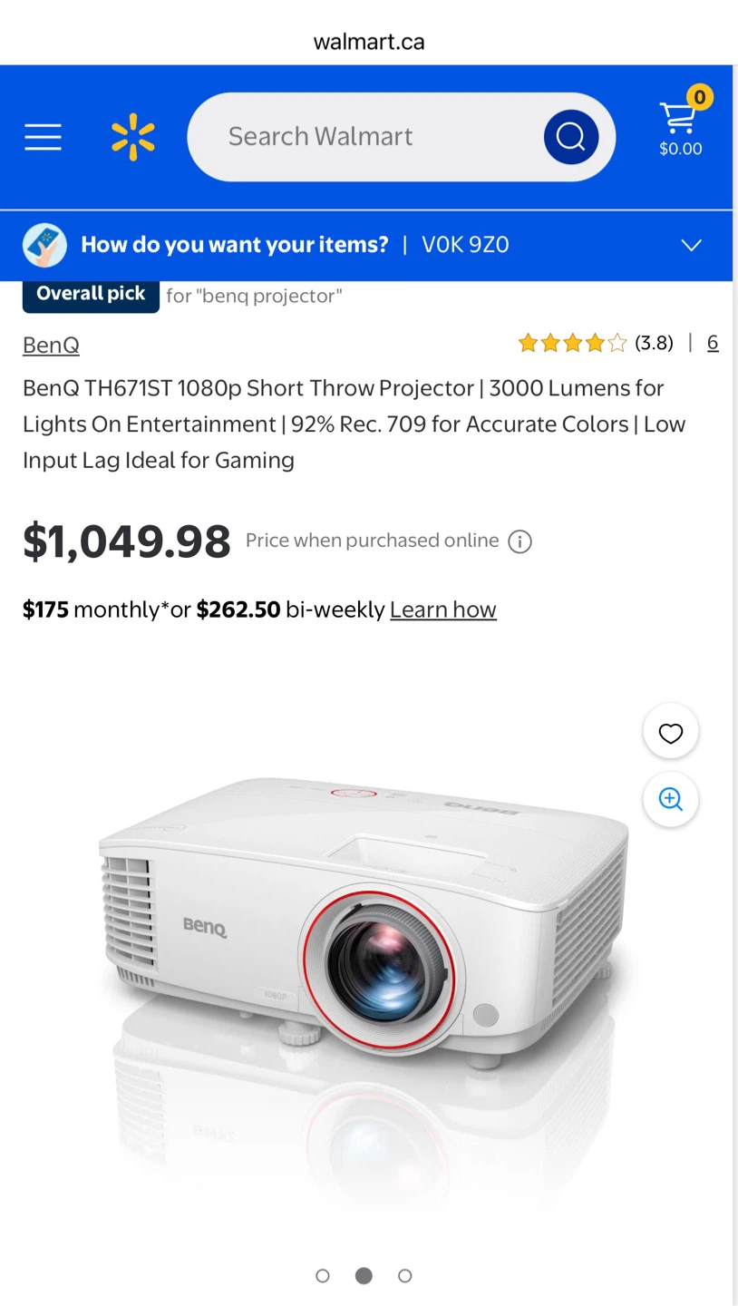 BenQ TH671ST 1080p Short Throw Projector - photo 4