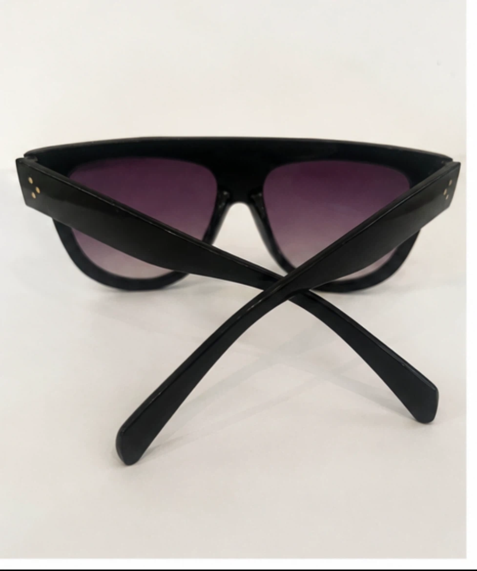 Black Oversized Sunglasses - photo 2