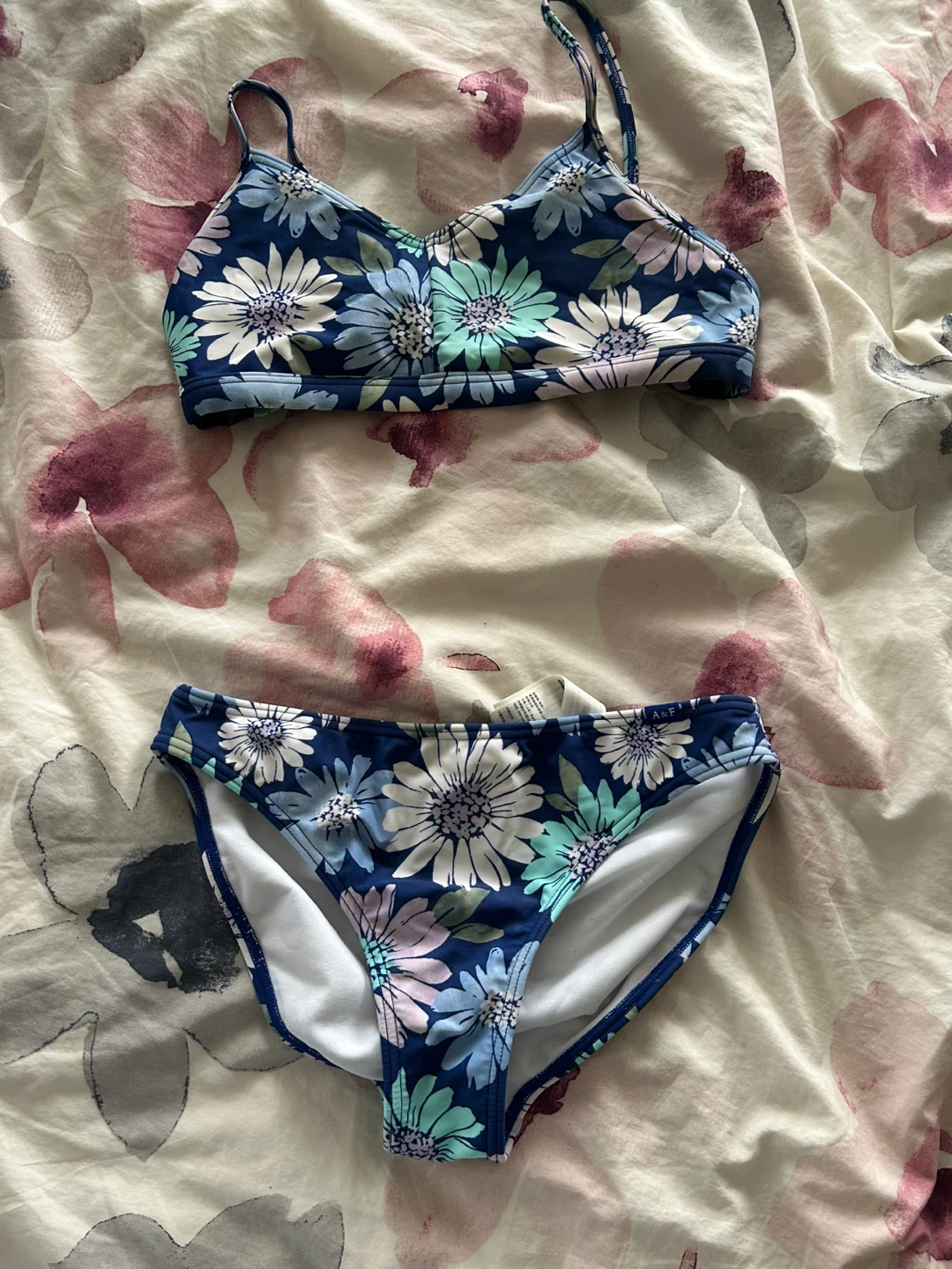 Abercrombie Kids Floral Bikini Set - Size 13/14