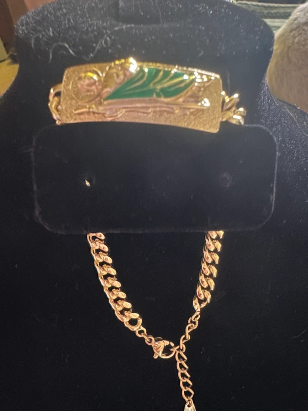 14k Gold laminated Saint Jude Bracelet
