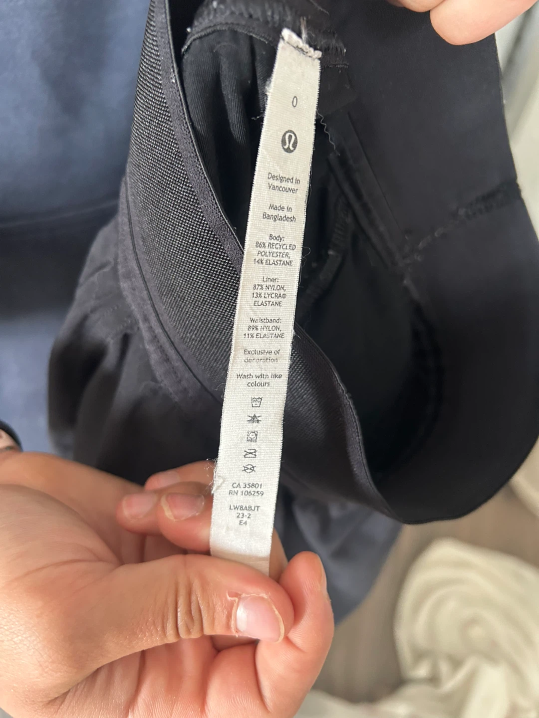 Lululemon Black Tennis Skirt