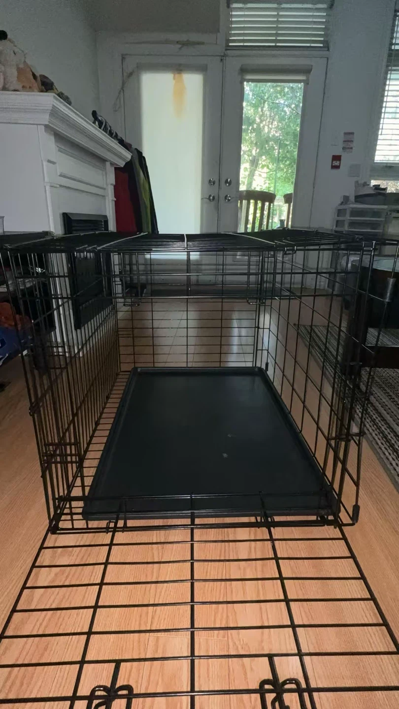 Large Dog Crate with Tray - photo 2