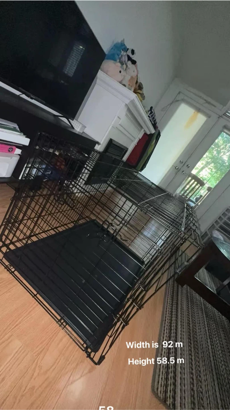 Large Dog Crate with Tray - photo 3