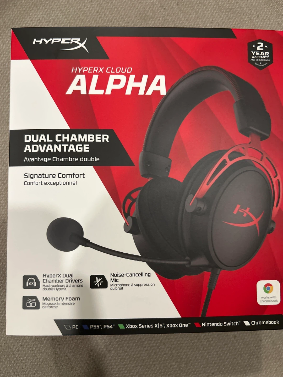 HyperX Cloud Alpha Gaming Headset - photo 2