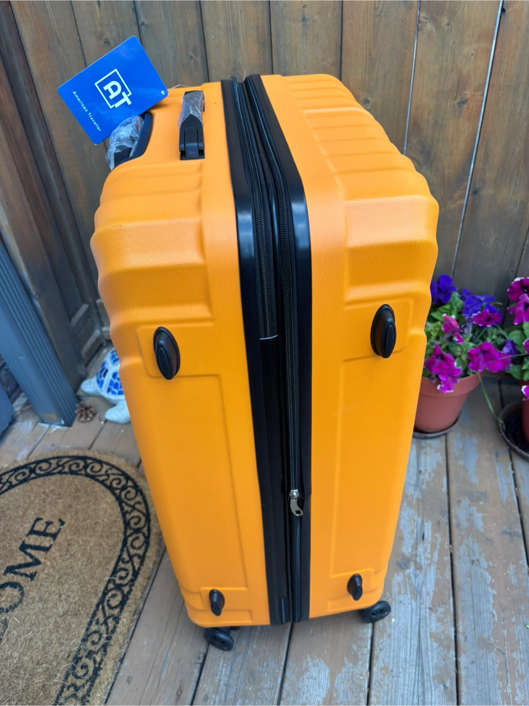 American Tourister Orange Hardside Luggage - photo 5