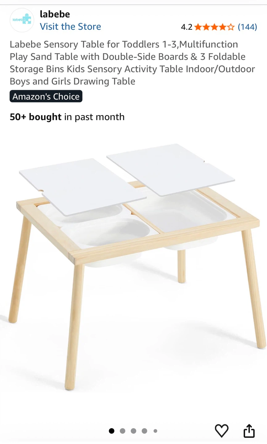 Labebe Multifunctional Sensory Play Table