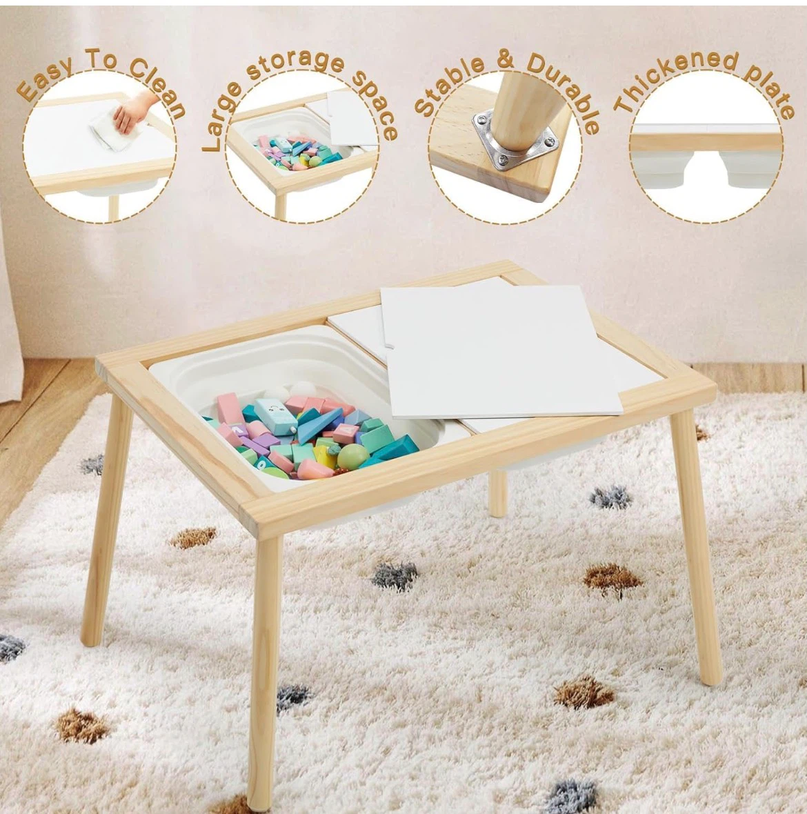 Labebe Multifunctional Sensory Play Table - photo 4