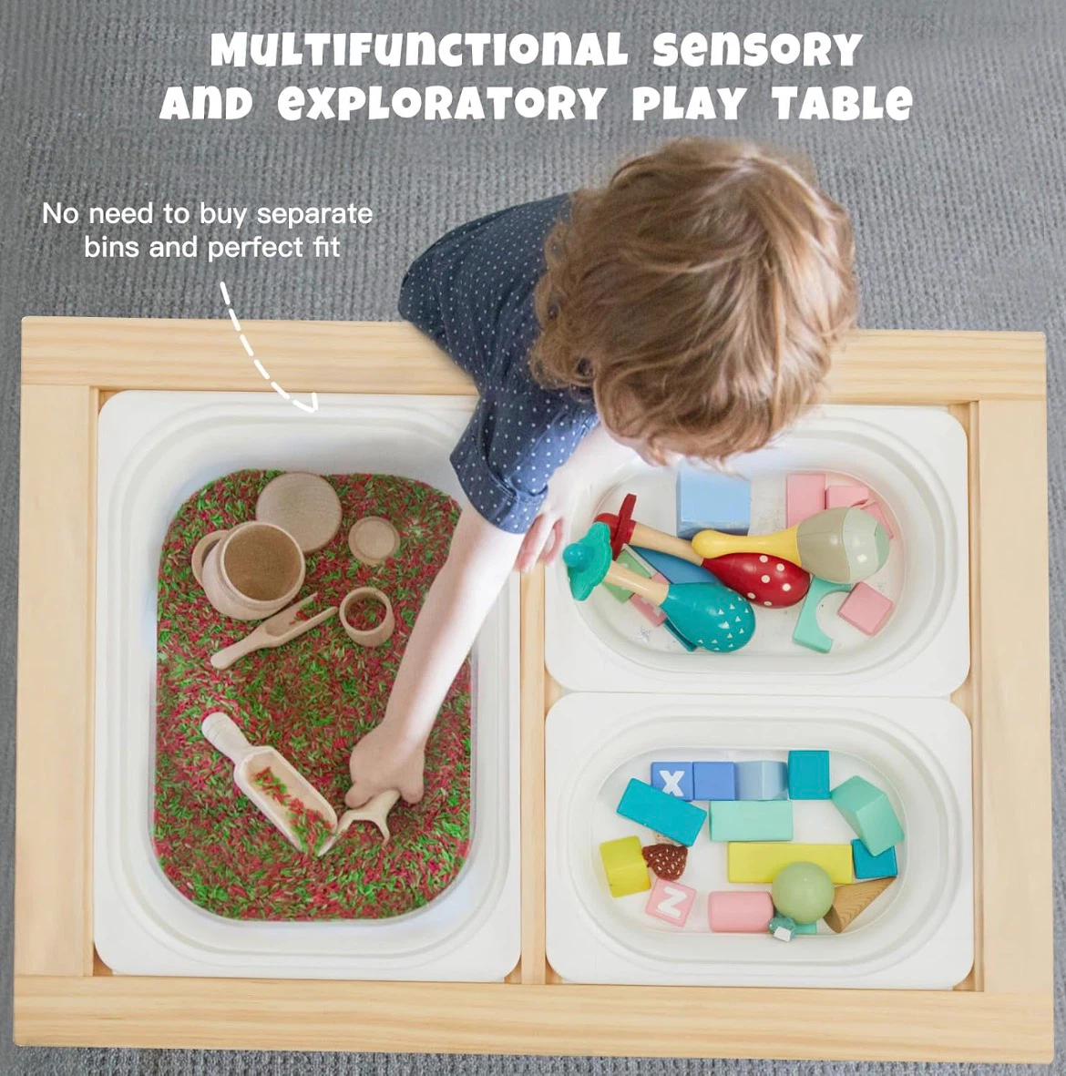 Labebe Multifunctional Sensory Play Table - photo 5
