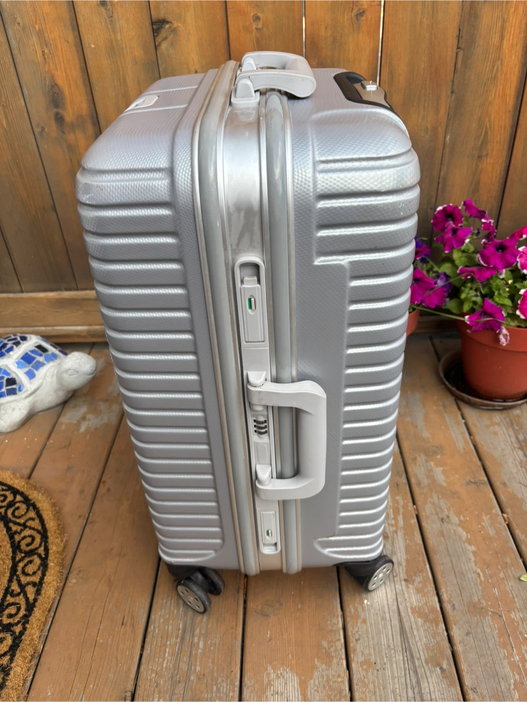 Silver Hardside Spinner Luggage - photo 3