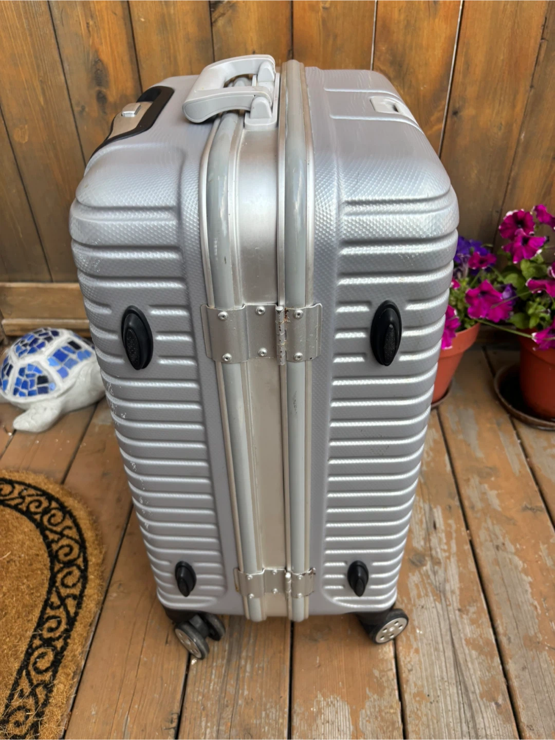 Silver Hardside Spinner Luggage - photo 5