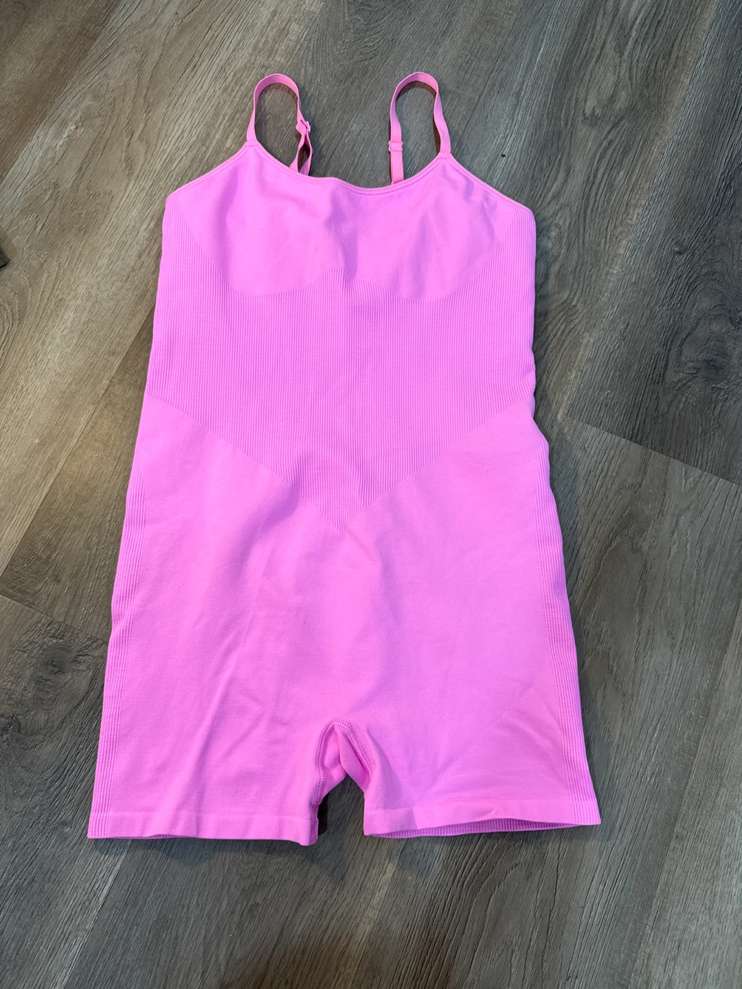 Pink Victoria's Secret Strappy Bodysuit