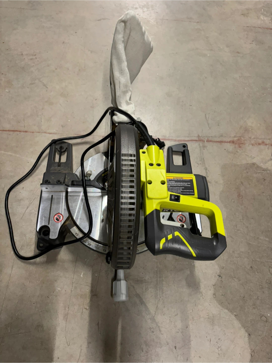 Ryobi Sliding Compound Miter Saw