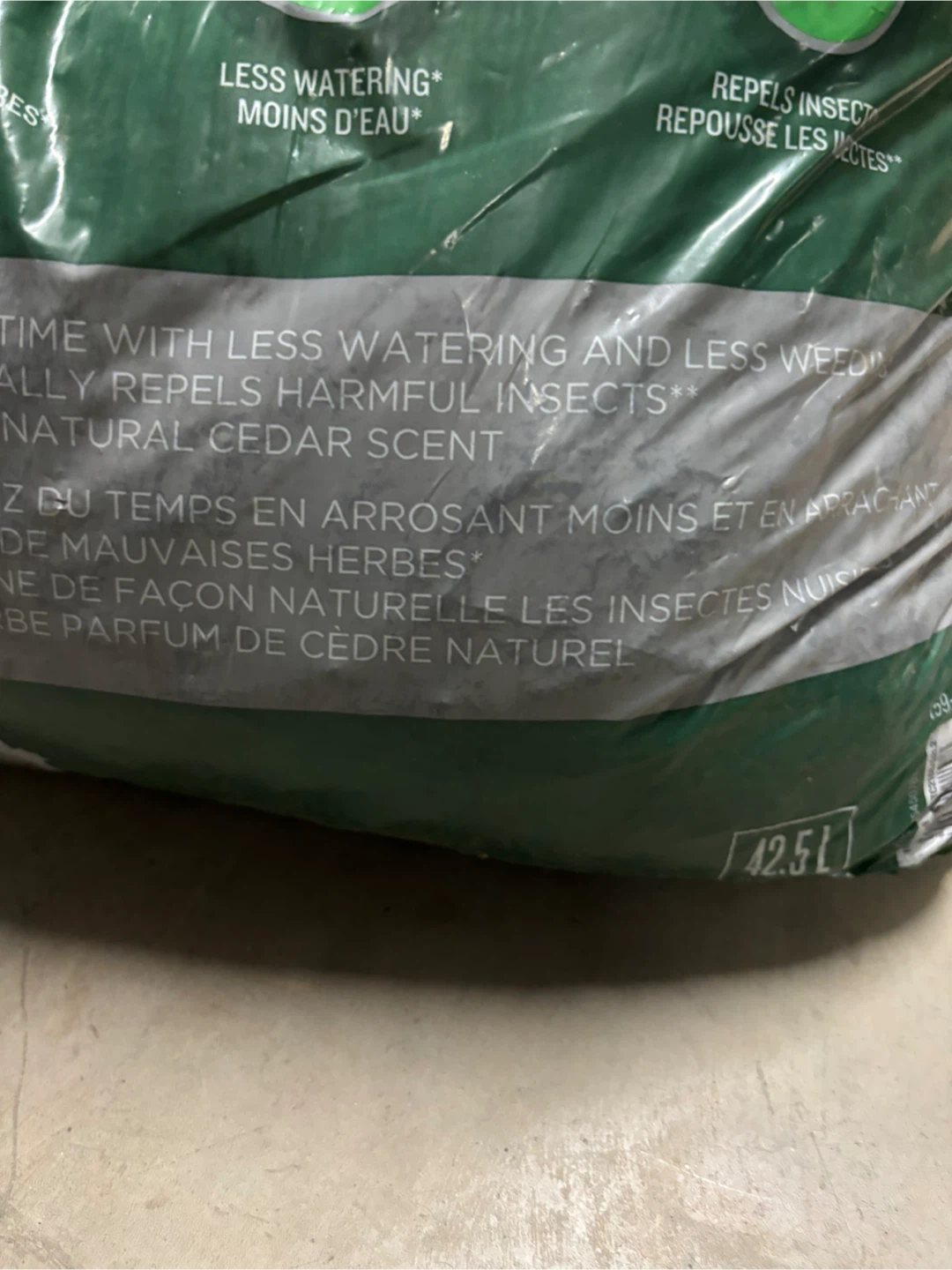 40 L Premium black mulch