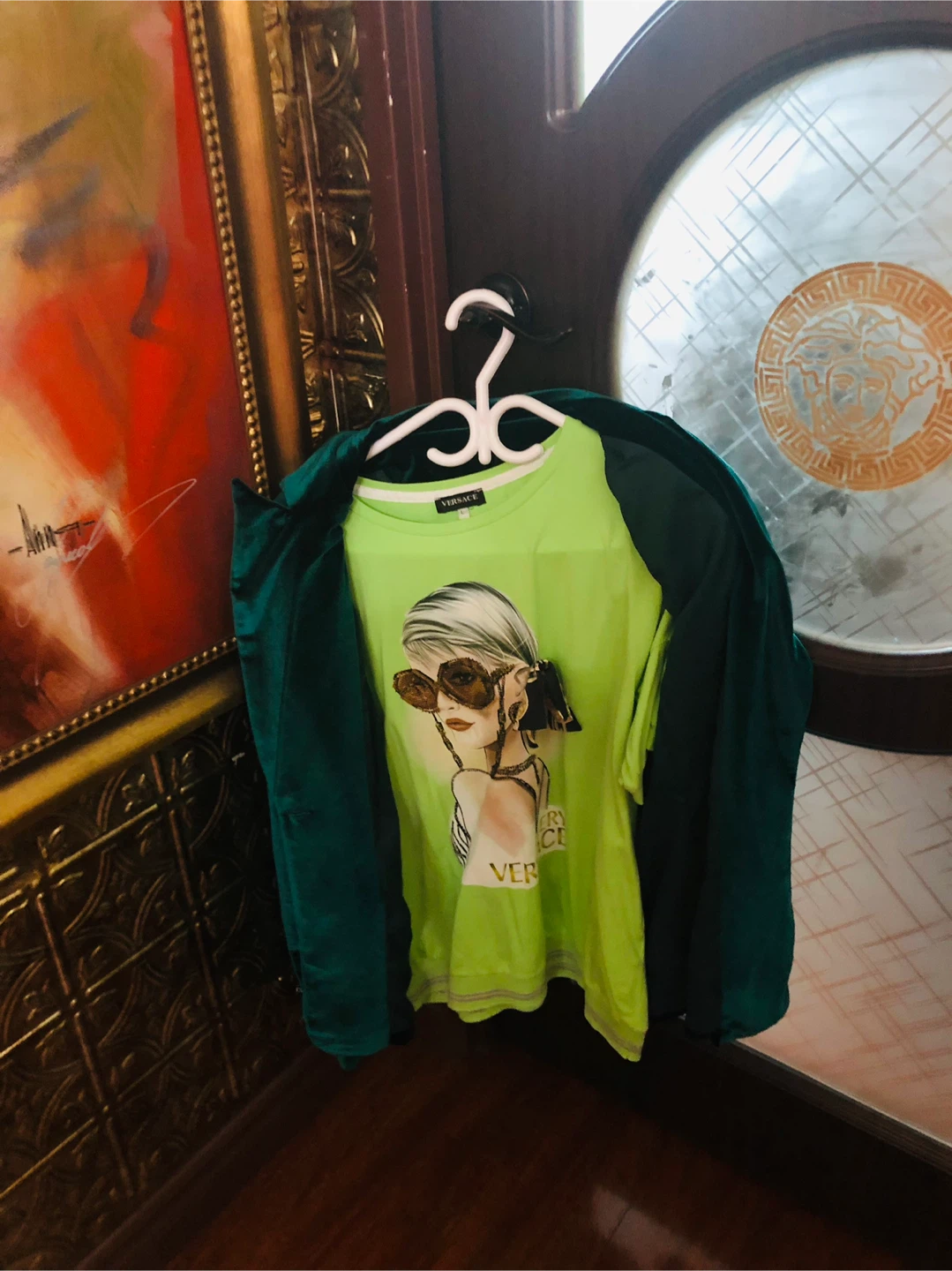 Versace Graphic T-Shirt L
