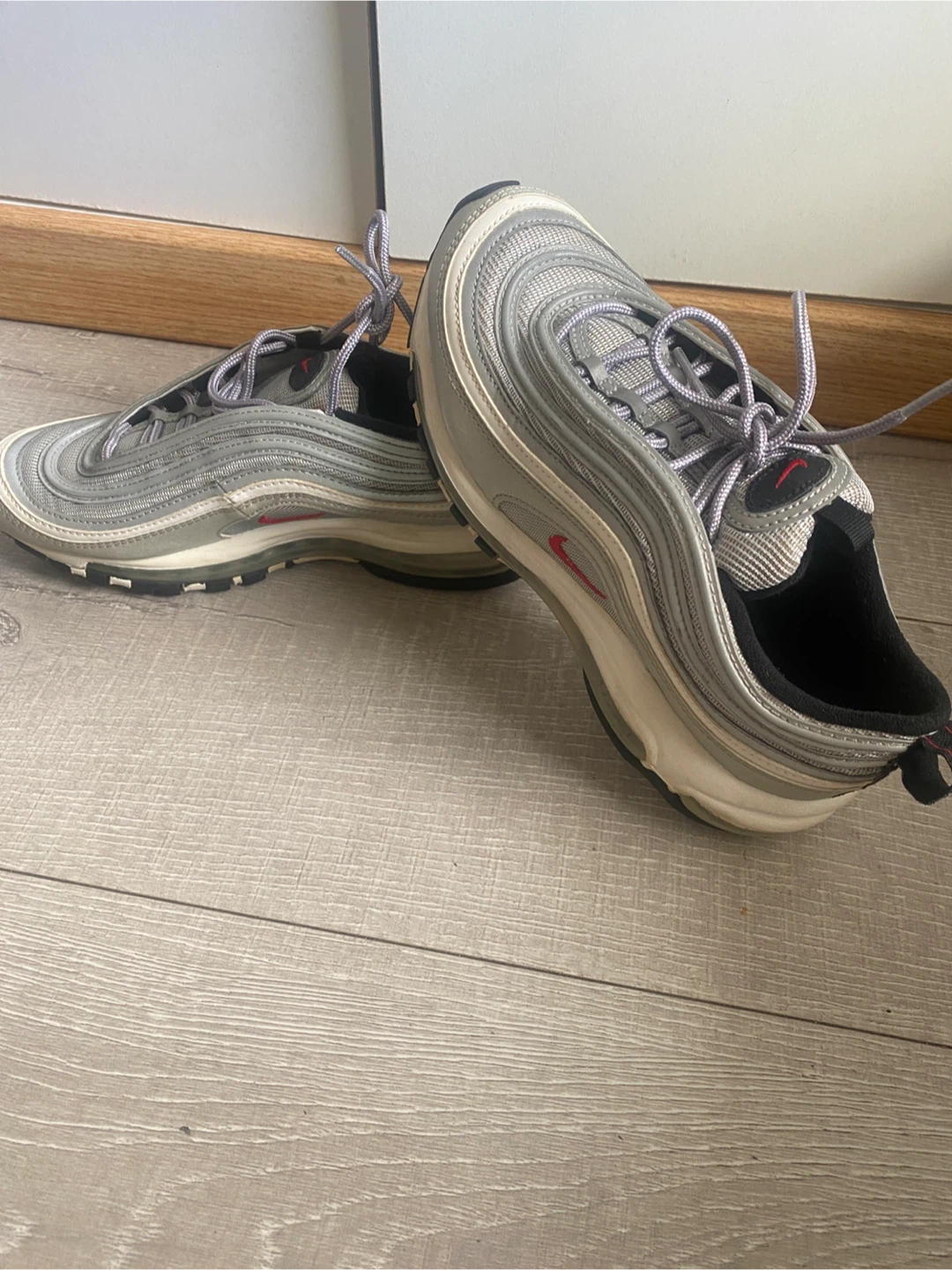 Nike Air Max 97 Silver Grey Running Shoes - photo 2