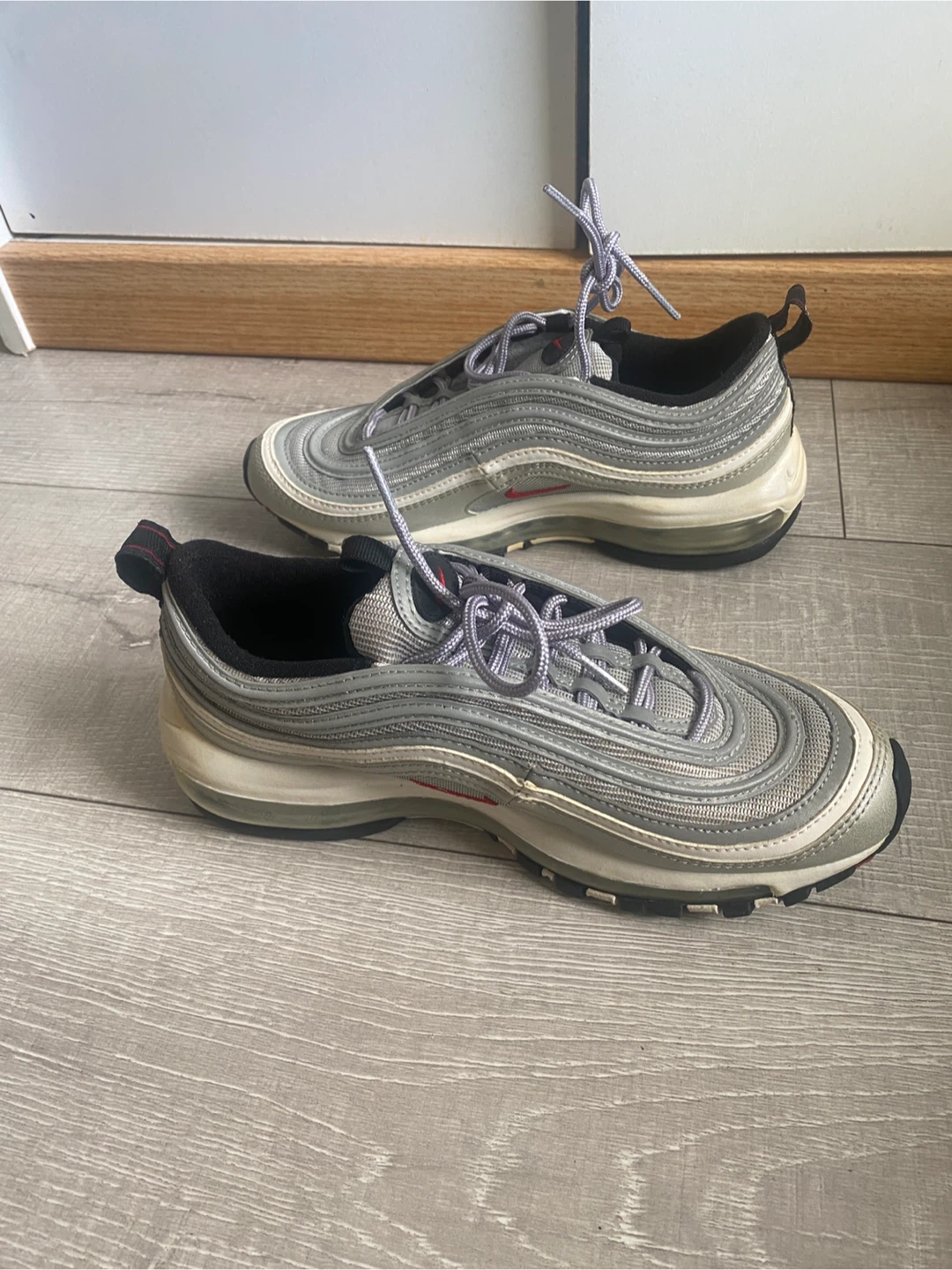 Nike Air Max 97 Silver Grey Running Shoes - photo 3