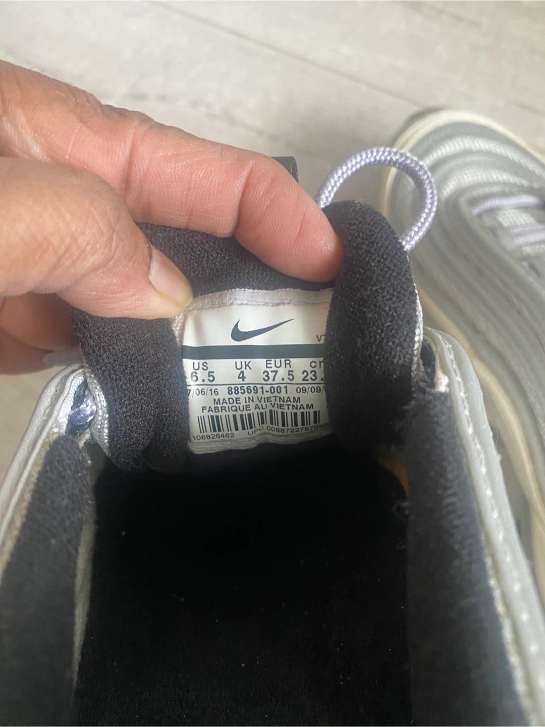 Nike Air Max 97 Silver Grey Running Shoes - photo 5