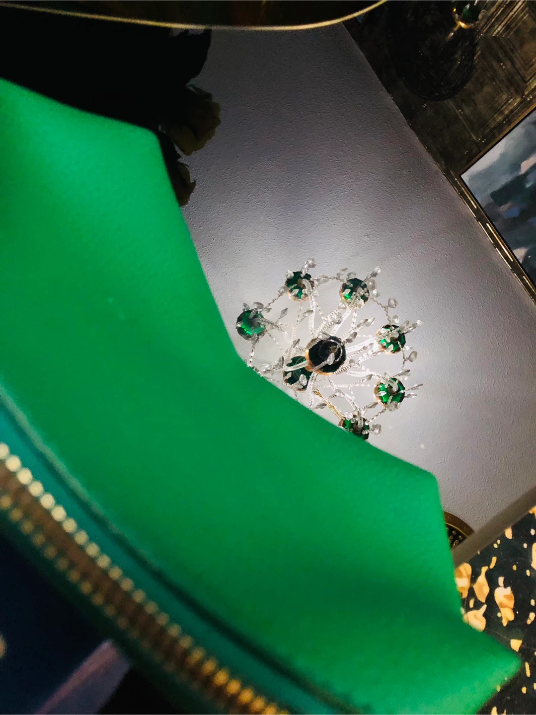 Yves Saint Laurent Green Leather Shoulder Bag - photo 2