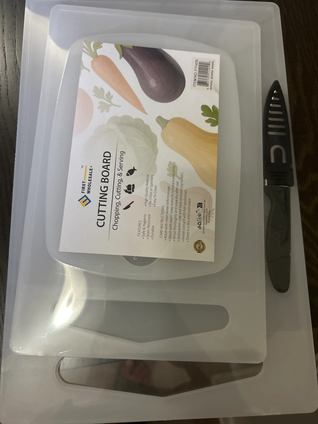 First Wholesale Cutting Board Set