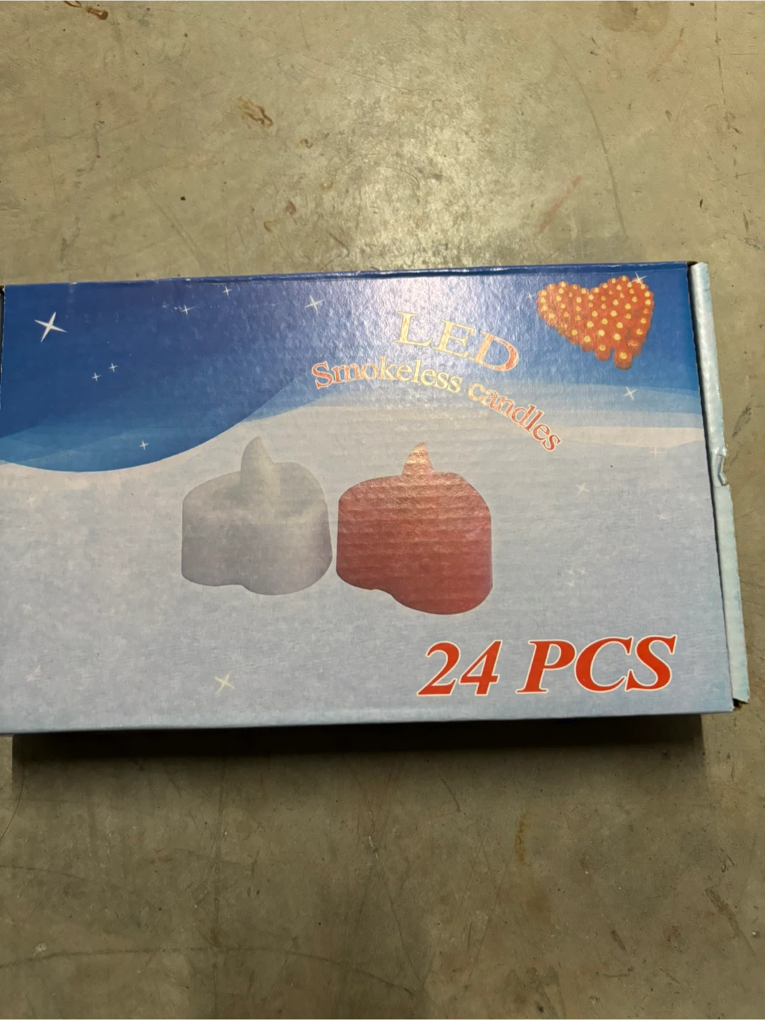 LED Smokeless Candles (24 PCS)