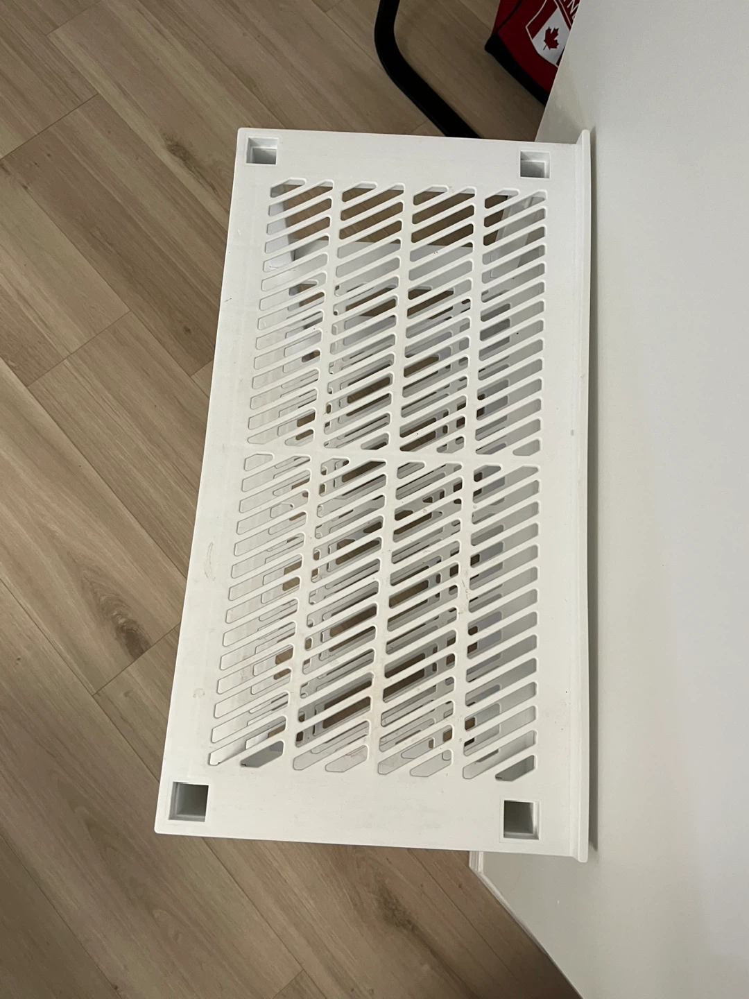 White 3-Tier Plastic Shoe Rack - photo 3